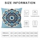 Ulloord Blue Decorative Pillow Cover Home Decorative Cushion Cover for Couch Sofa Bed,