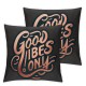 Ulloord Faux Romantic Hidden Zipper Home Sofa Decorative Throw Pillow Cover Cushion Case Square Design Pillowcase