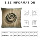 Ulloord Hidden Zipper Home Sofa Decorative Throw Pillow Cover Cushion Case Square Design Printed Pillowcase