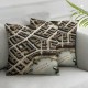 Ulloord Romantic Square Vintage Map of Portland Maine 1902 Hidden Zipper Home Sofa Decorative Throw Pillow Cover Cushion Case  Design Printed Pillowcase