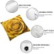 Ulloord Throw Pillow Covers Cushion Cases Home Office Sofa Hidden Zipper Pillowcase Square Two Sides