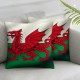 Ulloord Romantic Wales Hidden Zipper Home Sofa Decorative Throw Pillow Cover Cushion Case  Square Design Printed Pillowcase