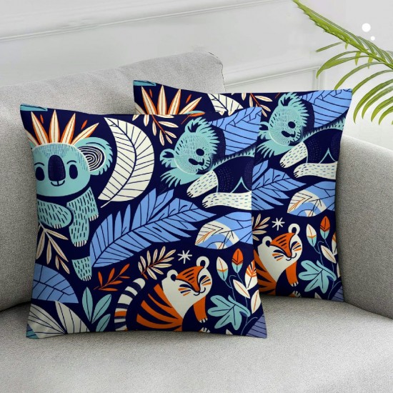 Ulloord Pillow Covers Decorative on The Throw Pillow Covers Cushion Case for Sofa Bench Living Room Indoor Outdoor Home Decor