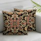 Ulloord Romantic Square Patterns Wester Hidden Zipper Home Sofa Decorative Throw Pillow Cover Cushion CaseDesign Pillowcase