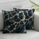 Ulloord Throw Pillow Cover Wall Floor Cushion Case Home Office Sofa Hidden Zipper Pillowcase Square Two Sides Printed