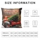 Ulloord Emotion Christmas Pillow Covers Red Black Farmhouse Christmas Decorations Winter Holiday Decor Throw Cushion Case for Home Couch