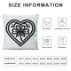 Ulloord Pillow Cover Love Decorations Spring Holiday Decor Throw Cushion Case for Home Couch Polyester Linen