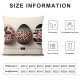 Ulloord Emotion Spring Pillow Covers Farmhouse Decor Decoration Cushion Case for Sofa Couch Polyester Linen(, Love Rabbit, , )