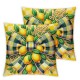 Ulloord Summer Throw Pillow Covers Holiday Yellow Cushion Case for Home Sofa Couch Decoration