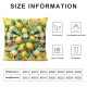 Ulloord Summer Throw Pillow Covers Holiday Yellow Cushion Case for Home Sofa Couch Decoration