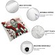 Ulloord Emotion Christmas Pillow Covers Christmas Decorations Merry Christmas Tree Winter Holiday Decor Throw Cushion Case for Home Couch