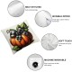 Ulloord Emotion Fall Pillow Covers Thanksgiving Decorations Orange Pumpkin Outdoor Autumn Farm Truck Pillows Decorative Throw Cushion Case for Home Decor