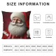 Ulloord Emotion Christmas Pillow Covers Decorations Winter Holiday Decor Throw Cushion Case for Home Couch