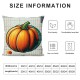 Ulloord Emotion Fall Decor Pillow Covers Thanksgiving Pumpkin Decorations Outdoor Autumn Pillows Decorative Throw Cushion Case