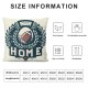 Ulloord Emotion Fall Throw Pillow Covers Farmhouse Autumn Home Cushion Case for Sofa Couch Polyester Linen