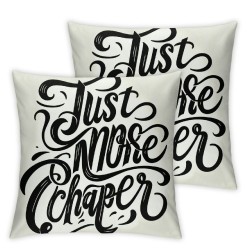 Ulloord Throw Pillow Case Cushion Cover Book Lovers Linen