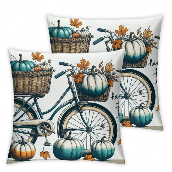 Ulloord Emotion Fall Decor Pillow Covers Thanksgiving Decorations Farm Outdoor Fall Pillows Decorative Throw Cushion Case for Home Couch