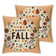 Ulloord Fall Pillow Covers Decorations Outdoor Autumn Thanksgiving Farm Pillows Decorative Throw Cushion Case for Home Couch Decor