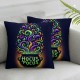 Ulloord Emotion Halloween Decor Pillow Covers Halloween Decorations Saying Outdoor Fall Pillows Decorative Throw Cushion Case for Home Couch