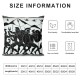 Decorative Square Throw Pillow Cover Linen Design Classic Banner Mythological for Black Figure Pottery People Pillow Case for Couch Sofa Home Decoration