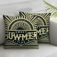 Ulloord Summer Pillow Covers Outdoor Pillow Covers Throw Pillow Covers Sweet Summer Time Cushion Case Summer Outdoor Decoration for Farmhouse Sofa Home Car Couch