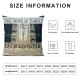 Ulloord Throw Pillow Cover Linen Tiedye Pattern Hand Dye Tie Color On Cloth Textures Summer Decorative Square Pillow Case for Couch Sofa Home Decoration