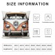 Ulloord Throw Pillow Cover Linen Summer Old Style Two Wagon Colors Flower Front Line Transportation Decorative Square Pillow Case for Couch Sofa Home Decoration