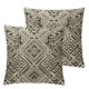 Ulloord Decorative Square Throw Pillow Cover d Decoration Modern able s Pillow Case for Sofa Home Decoration