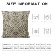 Ulloord Decorative Square Throw Pillow Cover d Decoration Modern able s Pillow Case for Sofa Home Decoration