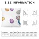 Bright Branches Oblong Lumbar Throw Pillow Cover/Shams Cushion Case Decorative Invisible Zipper Design for Couch Sofa Pillowcase Only