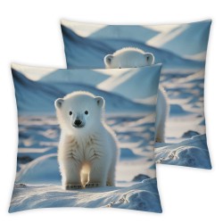 , Canada National Park Waving Northern Decorative Cushion Throw Pillow Covers Outdoor Sofa Couch Bed Car Decor Pillowcase