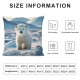 , Canada National Park Waving Northern Decorative Cushion Throw Pillow Covers Outdoor Sofa Couch Bed Car Decor Pillowcase