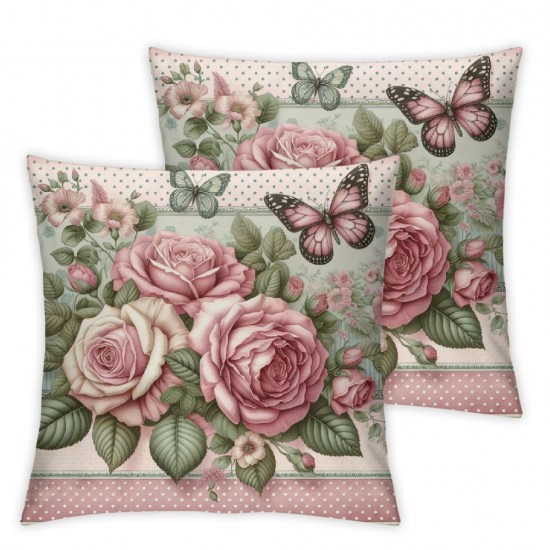 Ulloord Pillow Covers , Pattern On Double Sided Decorative Pillows Cases Throw Pillows Covers