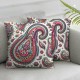 Ulloord Multicolor Pillow Cover, Print Cushion Throw Pillow Covers Outdoor Sofa Couch Pillowcase