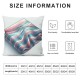 Ulloord Pink Blue Hand Drawing Colorful , Room Decor Couch Sofa Bed Square Linen Throw Pillow Covers for Living Room