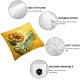 Ulloord Summer Pillow Covers Outdoor Pillow Covers Throw Pillow Covers Sweet Summer Time Cushion Case Summer Outdoor Decoration for Sofa Car