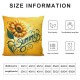 Ulloord Summer Pillow Covers Outdoor Pillow Covers Throw Pillow Covers Sweet Summer Time Cushion Case Summer Outdoor Decoration for Sofa Car