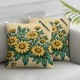 Ulloord Summer Pillow Covers Throw Pillow Covers Summer Yellow Outdoor Décor Cushion Case Decoration for Home Couch Chair Sofa