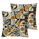 Ulloord Throw Pillow Covers Abstract Design Square Pillowcase for Home Decor Sofa Car Bedroom Pillow case