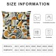 Ulloord Throw Pillow Covers Abstract Design Square Pillowcase for Home Decor Sofa Car Bedroom Pillow case