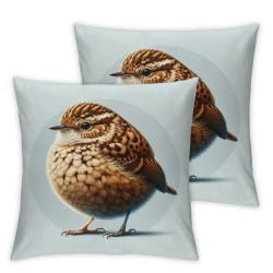 Ulloord Throw Pillow Cover Sitting on Tree Branch Bird Spring Summer Decor Pillow Case for Home Sofa Couch Cushion Cover