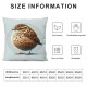 Ulloord Throw Pillow Cover Sitting on Tree Branch Bird Spring Summer Decor Pillow Case for Home Sofa Couch Cushion Cover