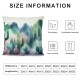 Ulloord Throw Pillow Covers Desert Succulent Plants Pillowcases Decorative Square Cushion Cover for Home Sofa Live Room (Desert Succulent)