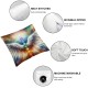 Ulloord Throw Pillow Covers and Seven Color Soul Design Square Pillowcase for Home Decor Sofa Car Bedroom Pillow case