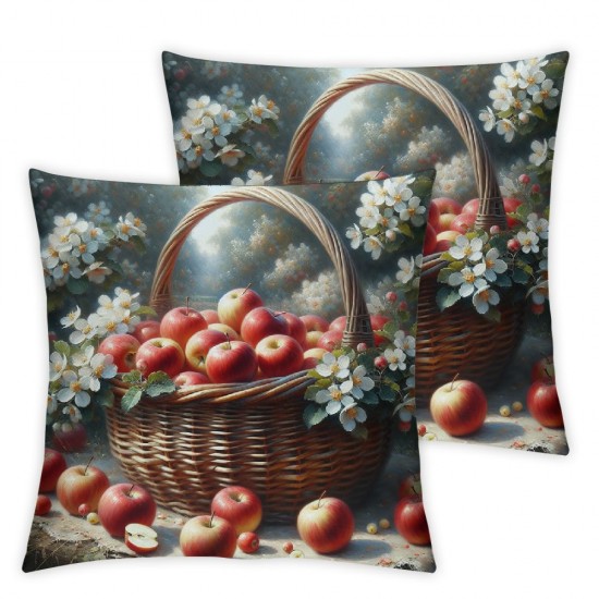 Ulloord Oil&nbsp;Painting&nbsp;Decorative Pillow Covers Square Pillowcase Decoration Sofa Cushion Cover ( )