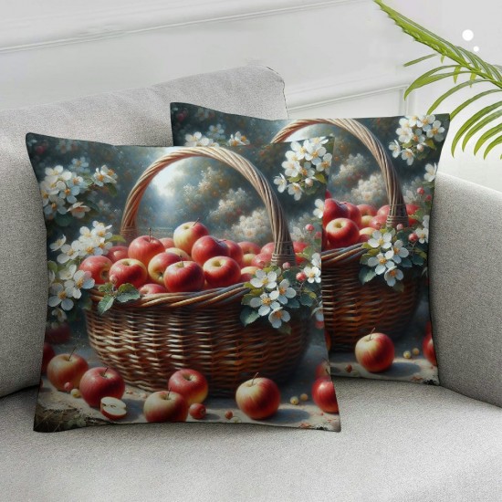 Ulloord Oil&nbsp;Painting&nbsp;Decorative Pillow Covers Square Pillowcase Decoration Sofa Cushion Cover ( )