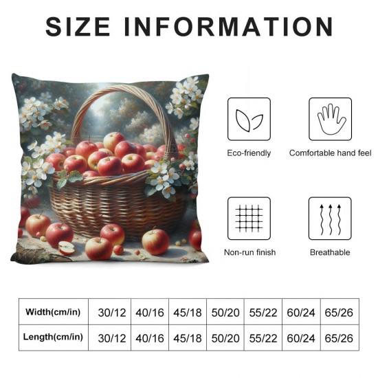 Ulloord Oil&nbsp;Painting&nbsp;Decorative Pillow Covers Square Pillowcase Decoration Sofa Cushion Cover ( )