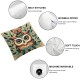 Ulloord Throw Pillow Covers Bird Outdoor Spring Summer Butterfly Pillow Cushion Case Cover Home Sofa Couch Decor Pillowcase