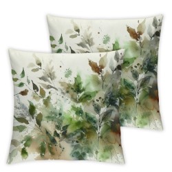 Ulloord Palm Leaves&nbsp;Throw Pillow Cover Palm Leaves Leaf Pillow Case Plant Pillow Cover Pillowcase for Sofa