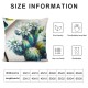 Ulloord Ball Cactus Plant Pot Throw Pillow Covers Pillow Decorative Square Cushion Covers Pillowcases for Home Sofa Bedding